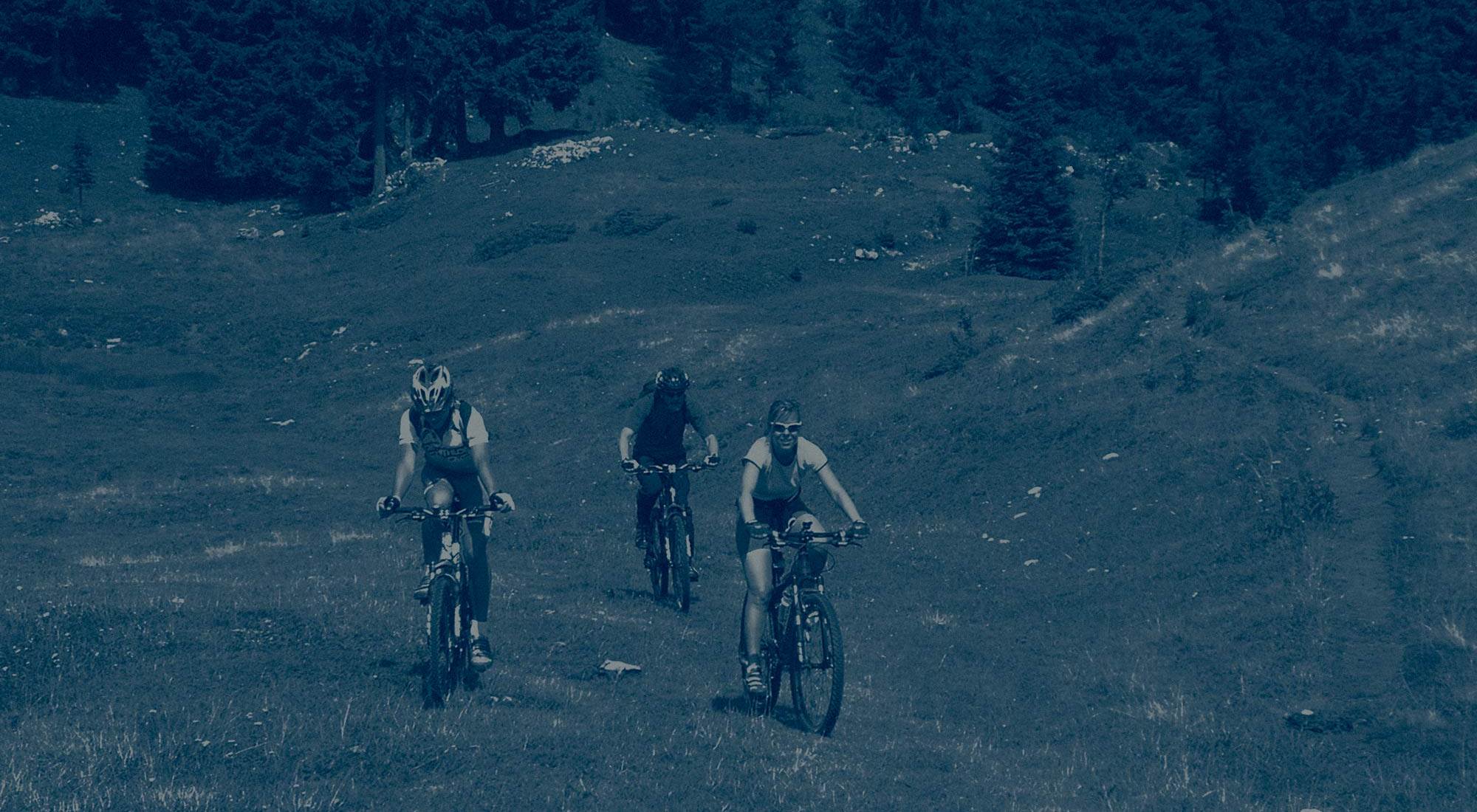 Noleggio e-bike Folgaria e percorsi nella natura. Hotel Seggiovia